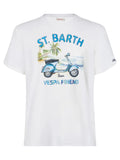 T-Shirt "St. Barth Vespa Friend" | Edizione Speciale VESPA®-T-shirt-Mc2 Saint Barth-Vittorio Citro Boutique
