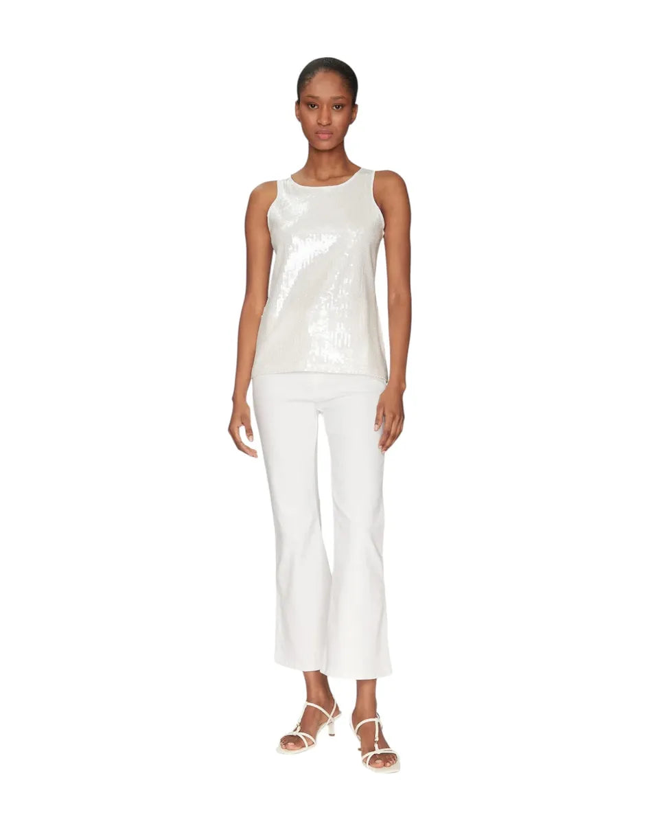 Jeans Kerry Zampetta Flare Crop in Bull Stretch-Marella-Jeans-Vittorio Citro Boutique