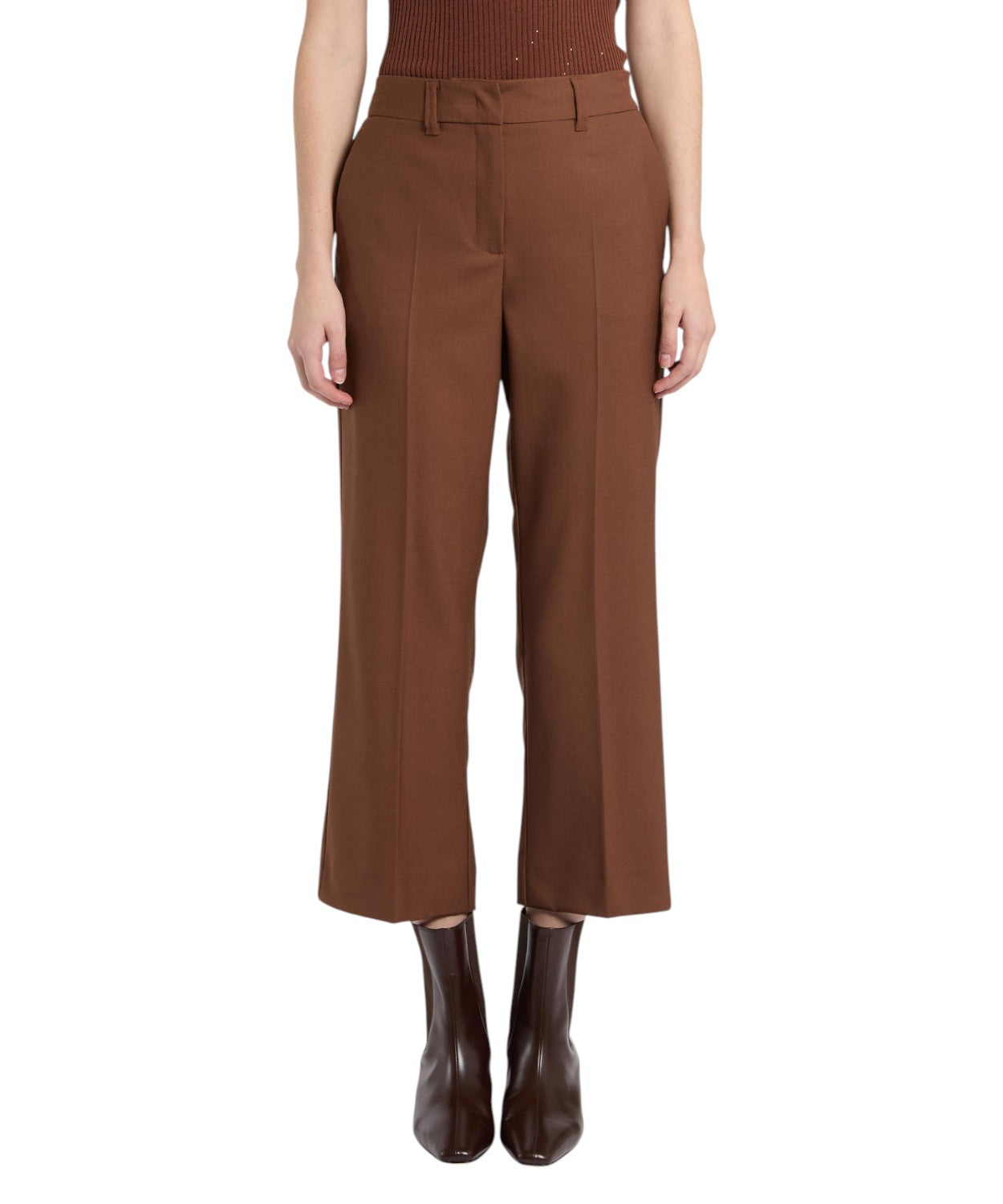 Pantaloni Marella MLLUGGIOSO in Lana Vergine