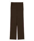 Pantalon femme OZONO jambe droite en jersey crêpe