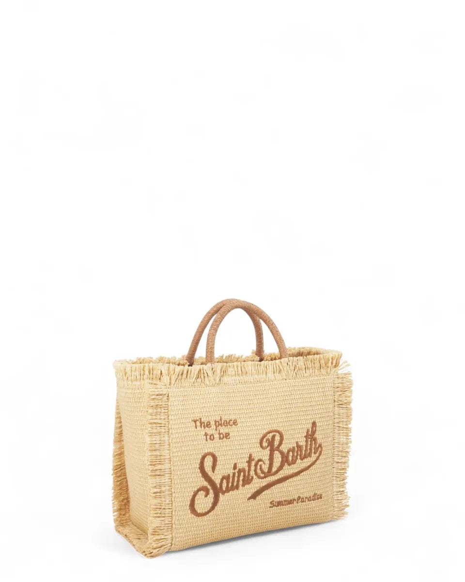 Borsa da spiaggia Colette con frange-Borse a mano-Mc2 Saint Barth-Vittorio Citro Boutique
