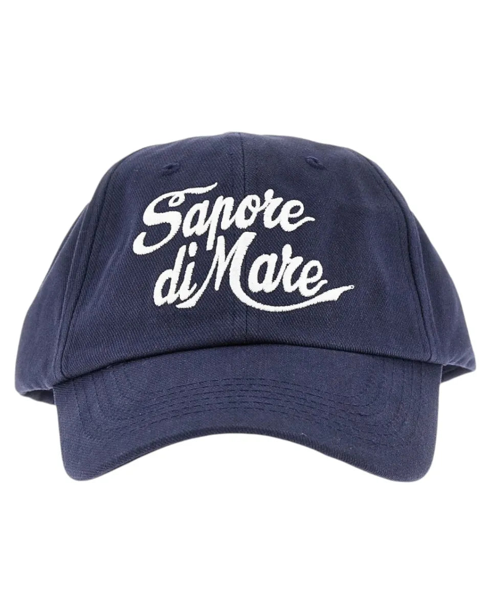 Cappello da Baseball in Cotone con Ricamo "Sapore di Mare"-Mc2 Saint Barth-Cappelli-Vittorio Citro Boutique