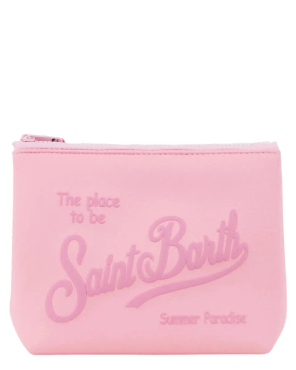 Pochette Aline rosa tinta unita-Mc2 Saint Barth-Pochette-Vittorio Citro Boutique