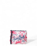 Pochette Aline con stampa logo e zip-Mc2 Saint Barth-Pochette-Vittorio Citro Boutique