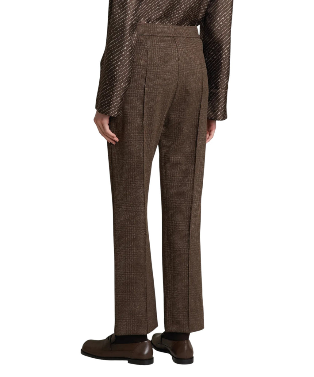 Pantalons MM Max Mara Prince de Galles Cropped