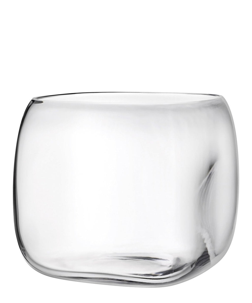Vaso Mono Box grande NUDE in cristallo senza piombo