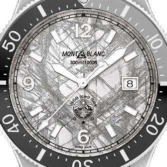 Montblanc 1858 Iced Sea montre automatique 41mm gris