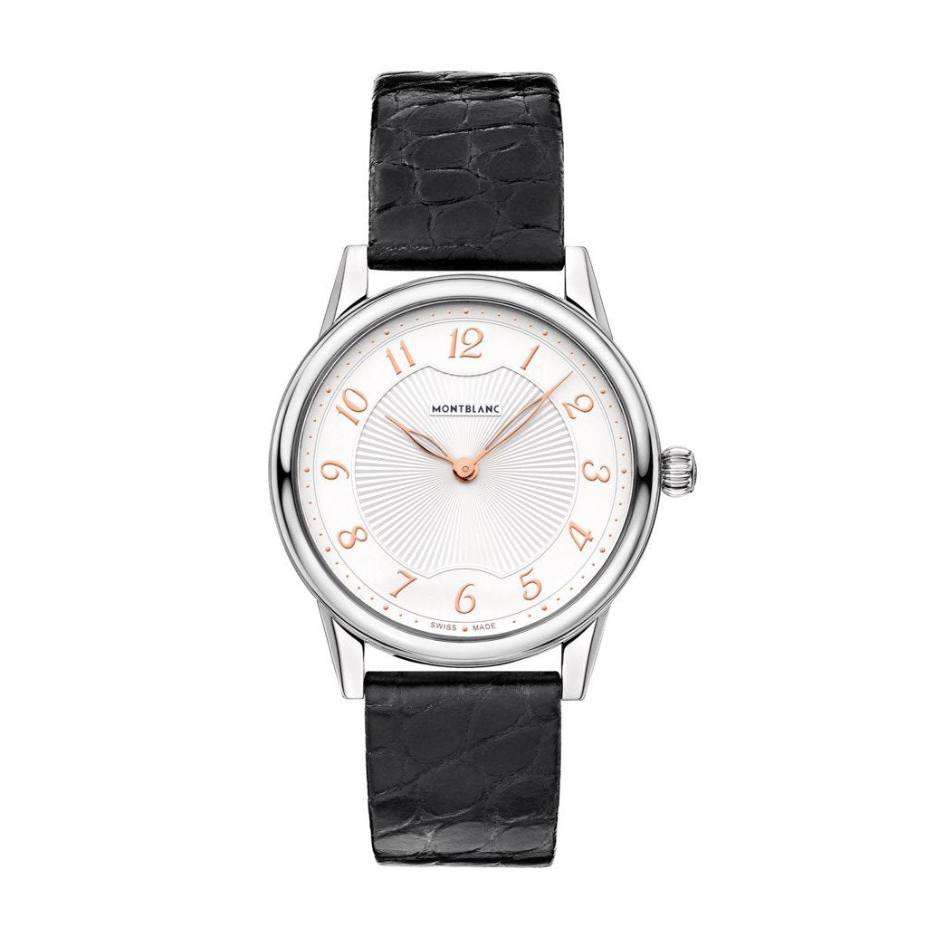 Montblanc Bohème orologio donna 34 mm in acciaio
