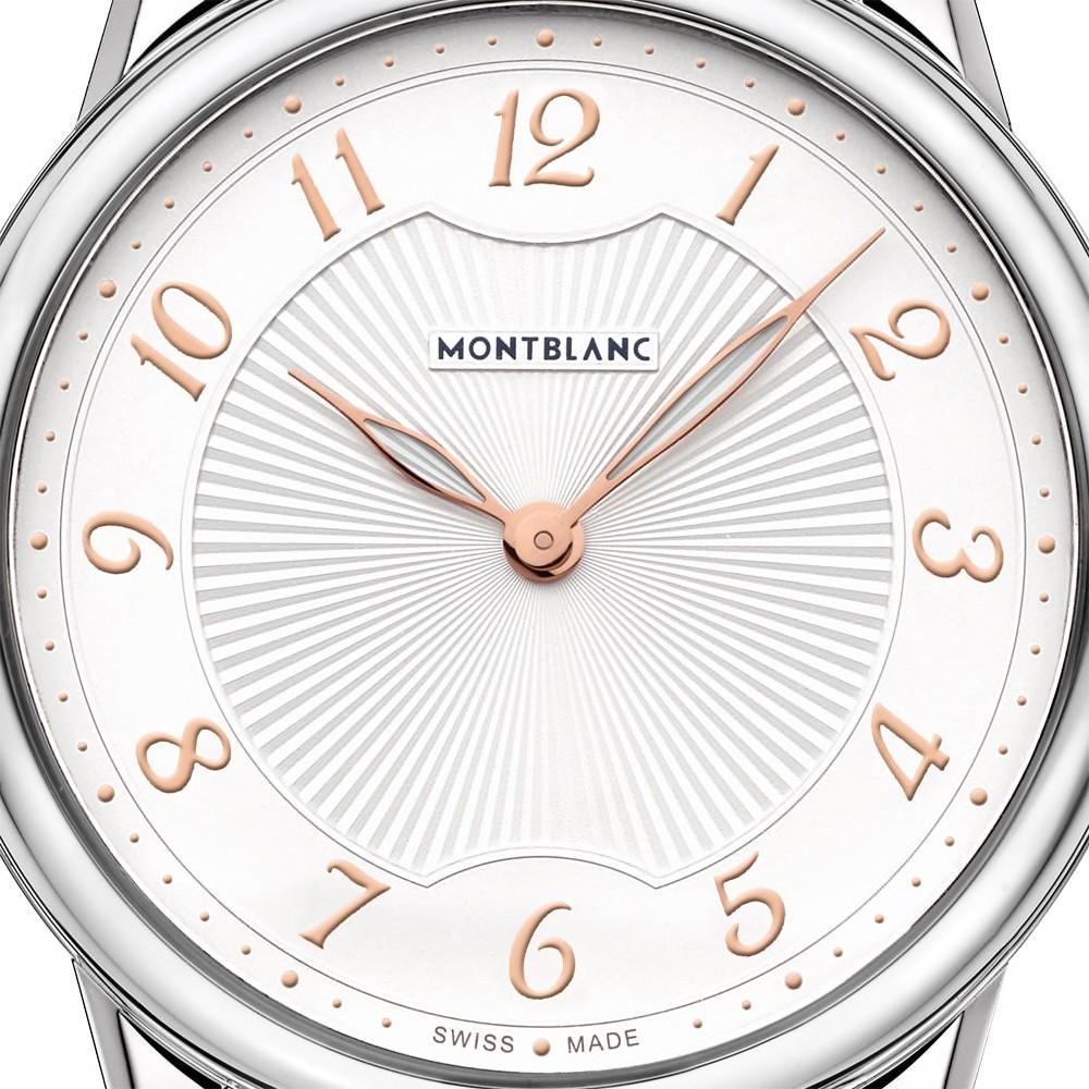 Montblanc Bohème orologio donna 34 mm in acciaio