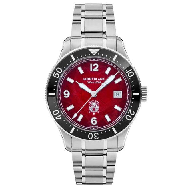 Montblanc Iced Sea Date Orologio Automatico 41mm Bordeaux