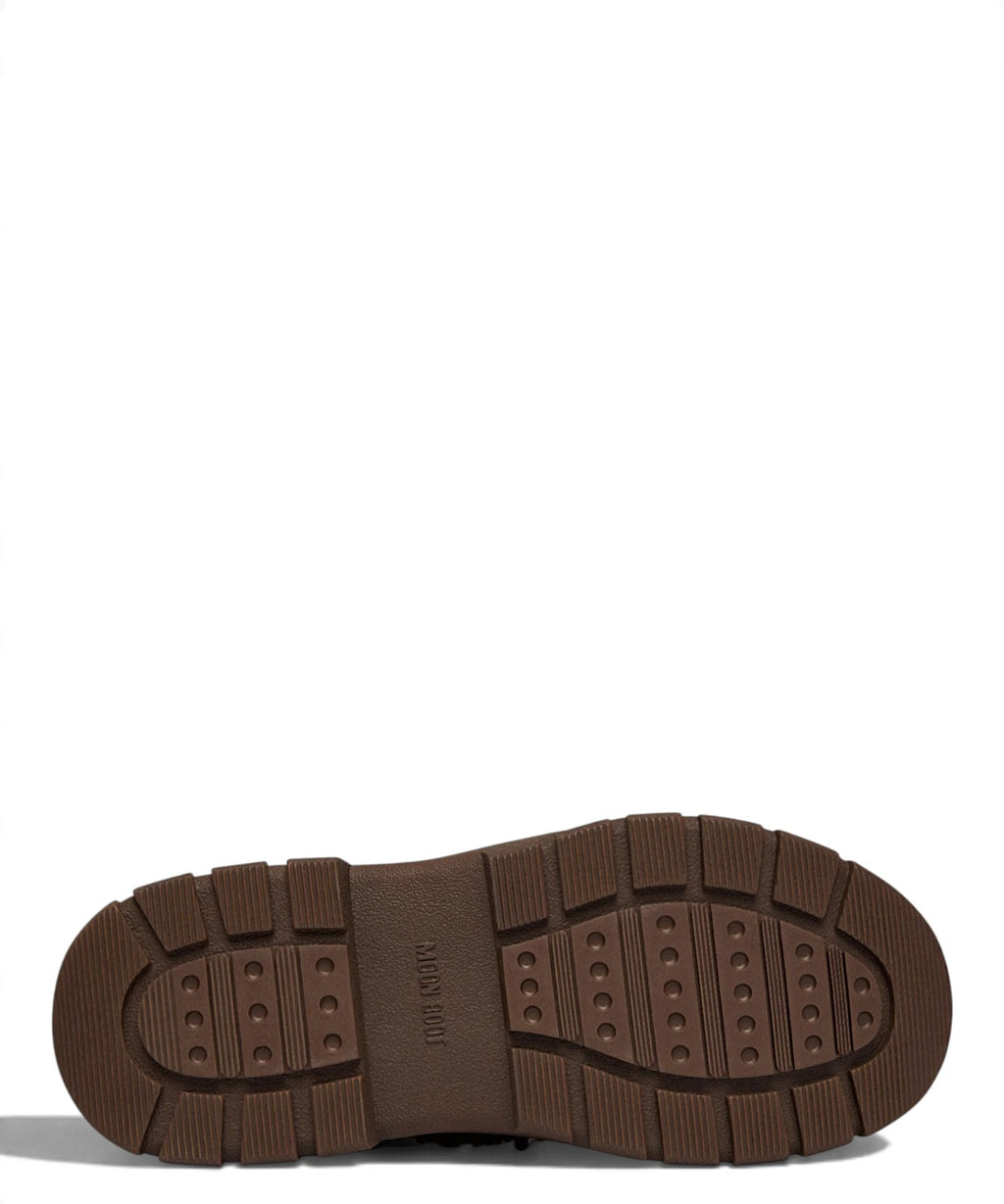 Moon Boot bottines rembourrées en daim et tissu