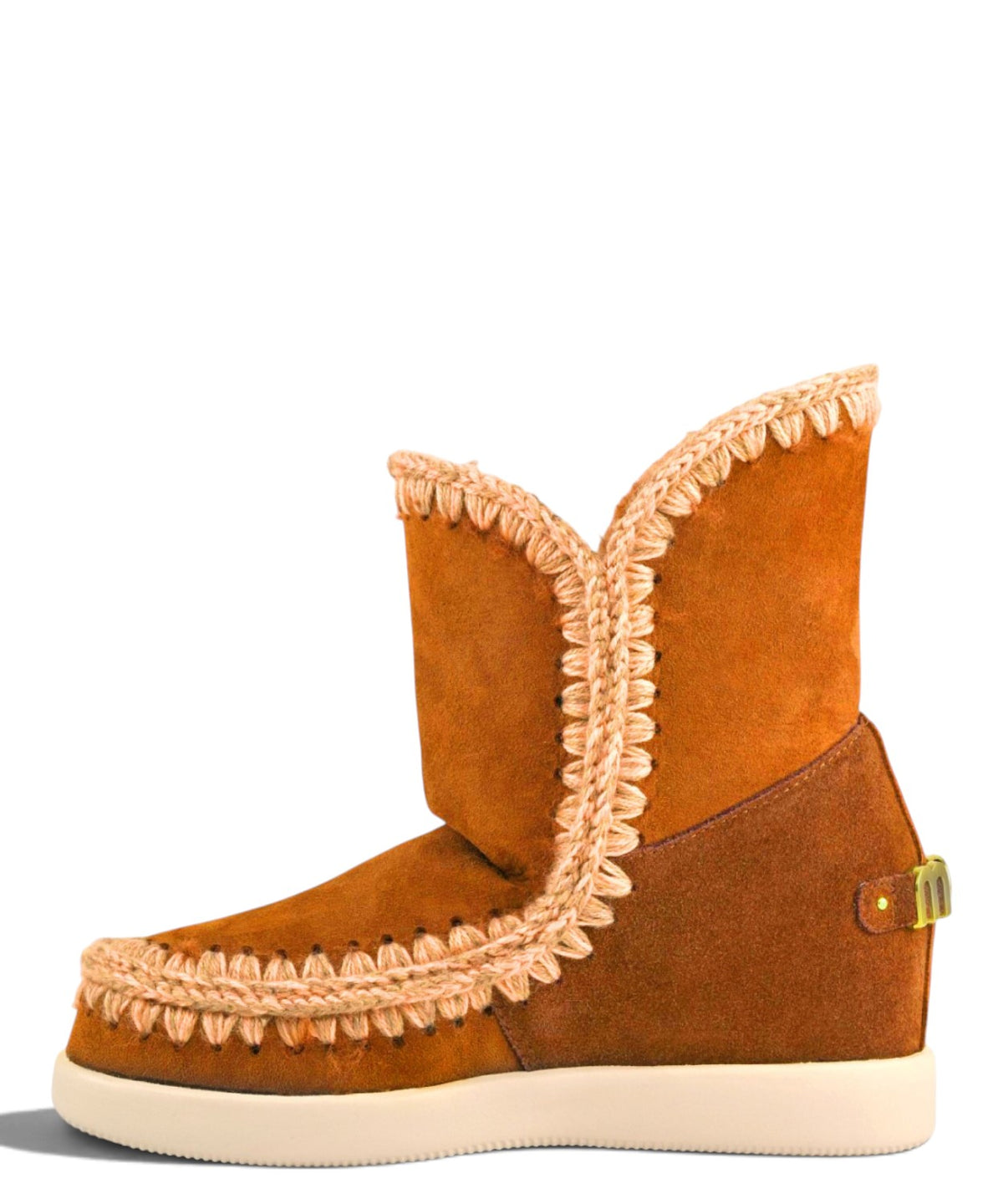 Bottes femme Mou New Inner Wedge Suede avec semelle compensée intérieure