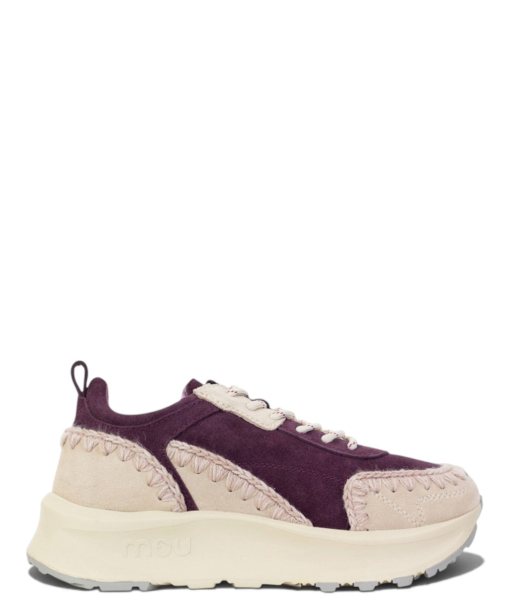 Mou Speed Eskimo Sneaker à lacets en cuir