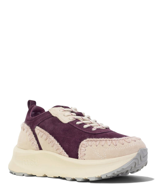 Mou Speed Eskimo Sneaker à lacets en cuir