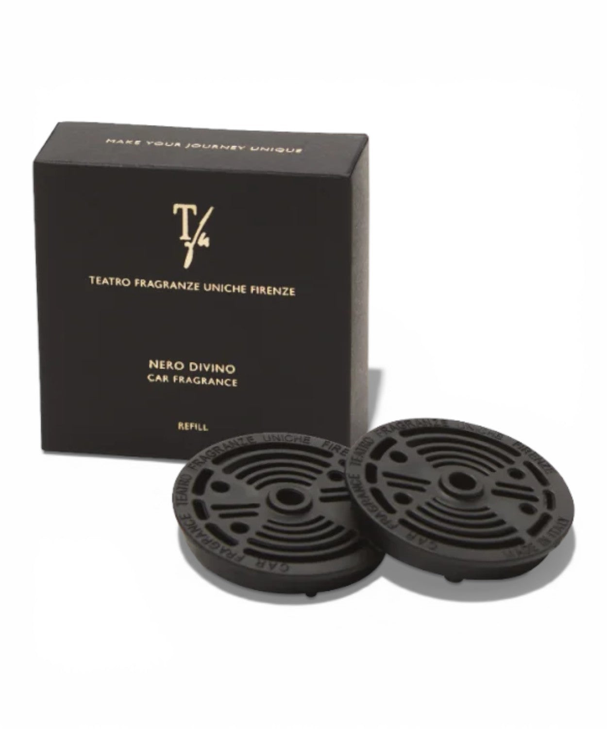 Ricariche Profumatore Auto Nero Divino di Teatro Fragranze