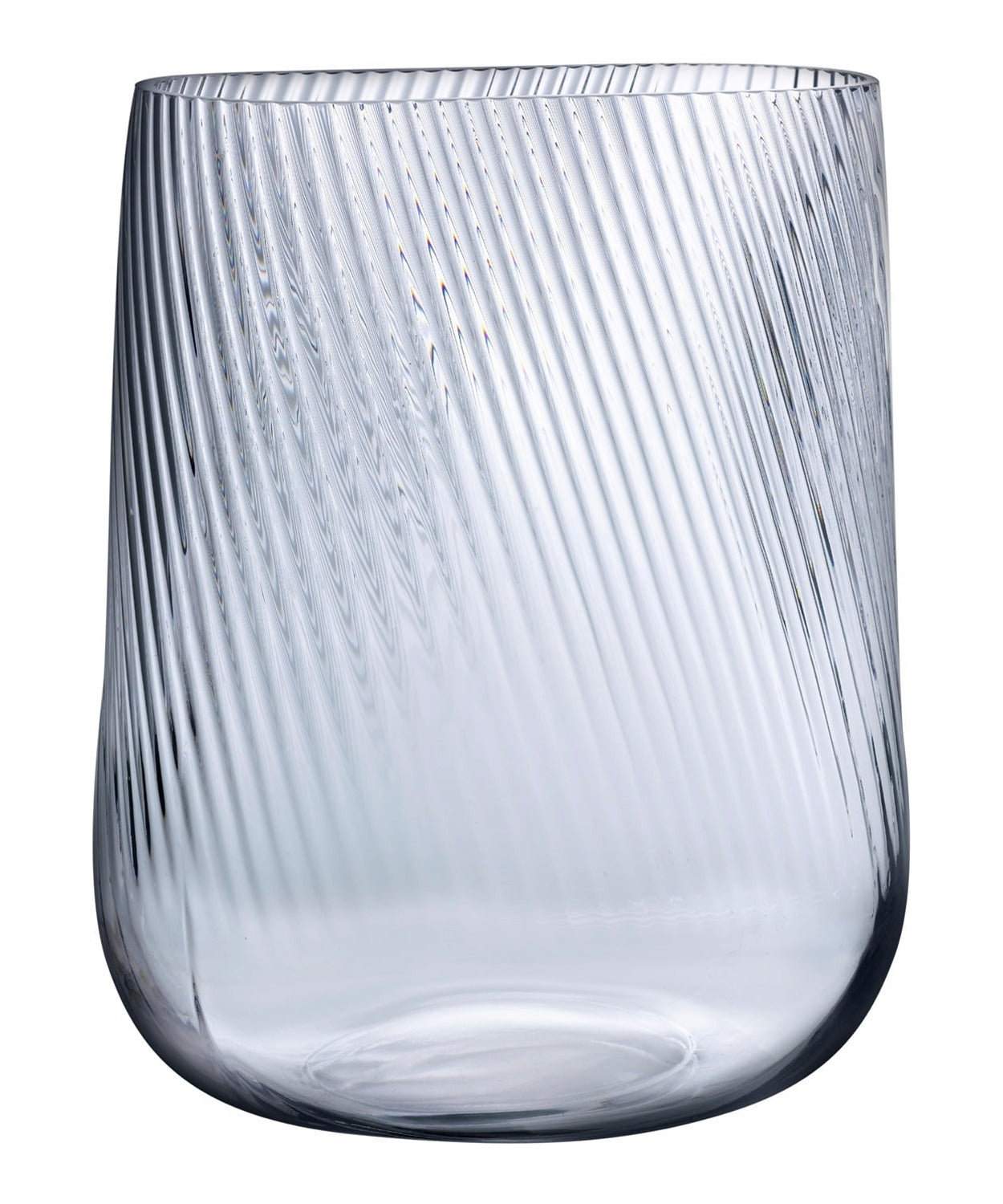 Vaso Opti alto NUDE in cristallo senza piombo