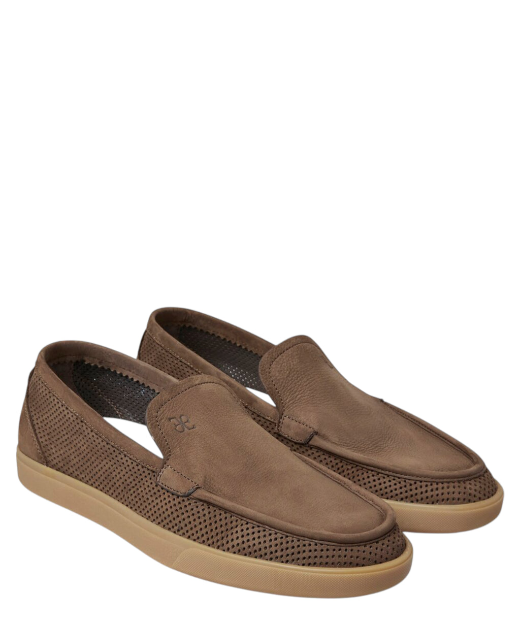 Mocassin ajouré homme en veau bottalato Fabi