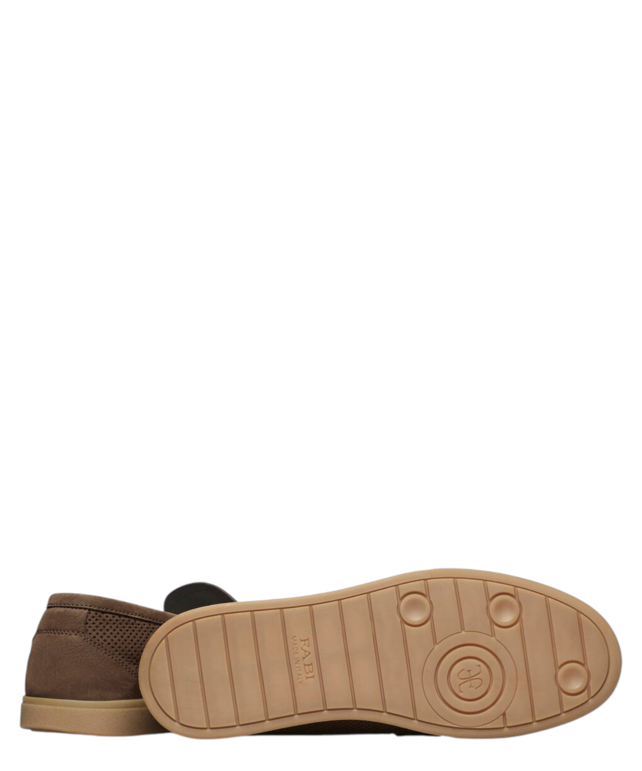 Mocassino Traforato Uomo in Vitello Bottalato Fabi