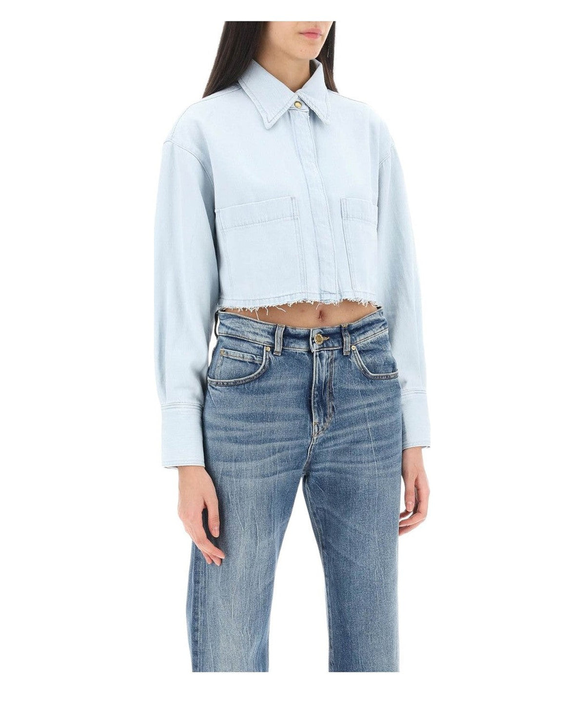 Pergusa camicia corta-Camicie-Pinko-Vittorio Citro Boutique