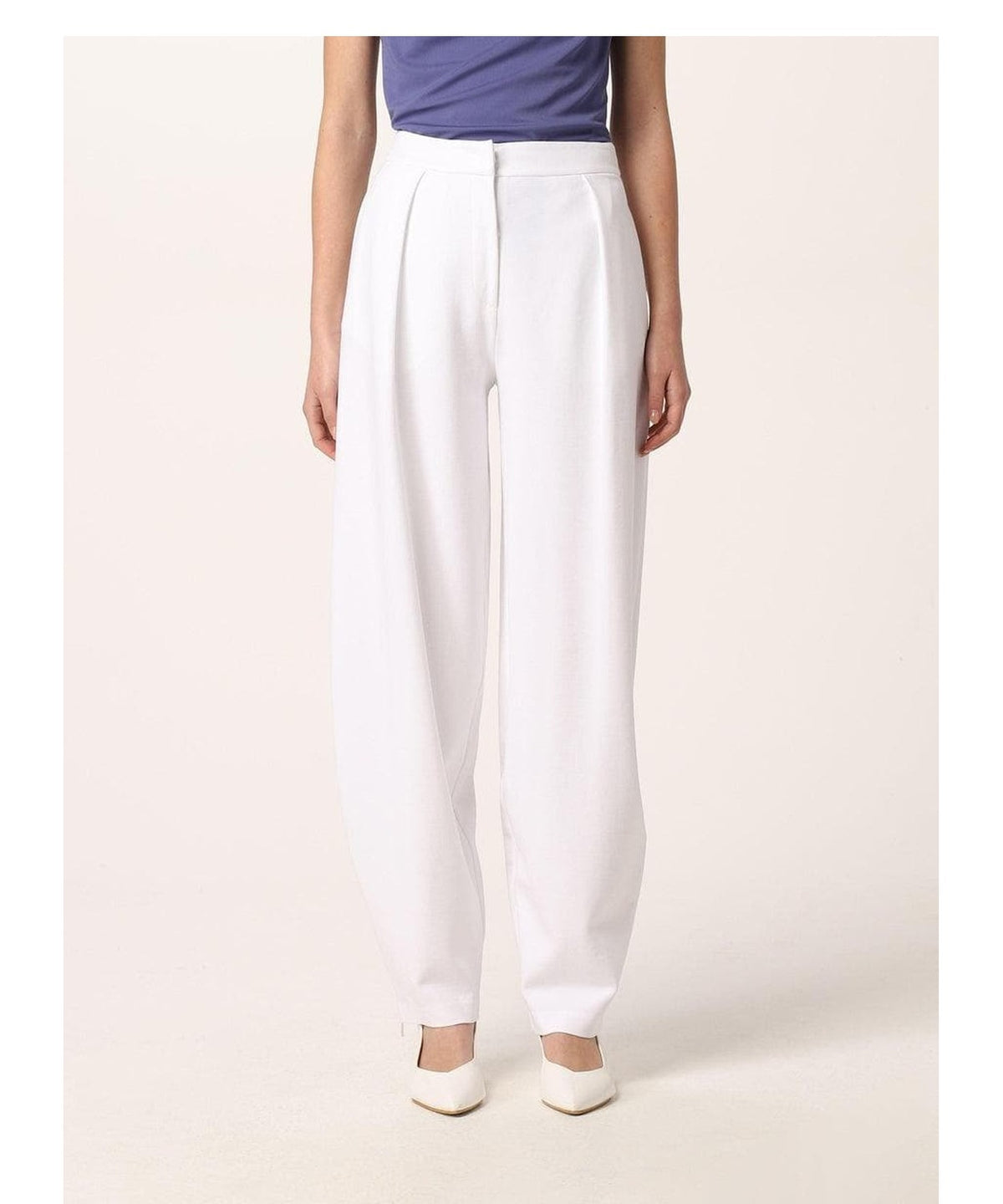 Pantalone ampio con Pince Emporio Armani 2