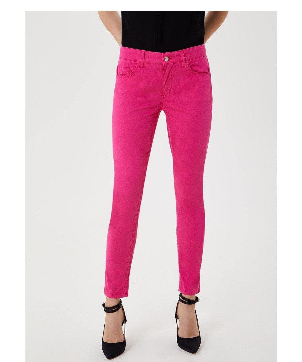 Pantalone Bottom Up in Cotone Stretch 4