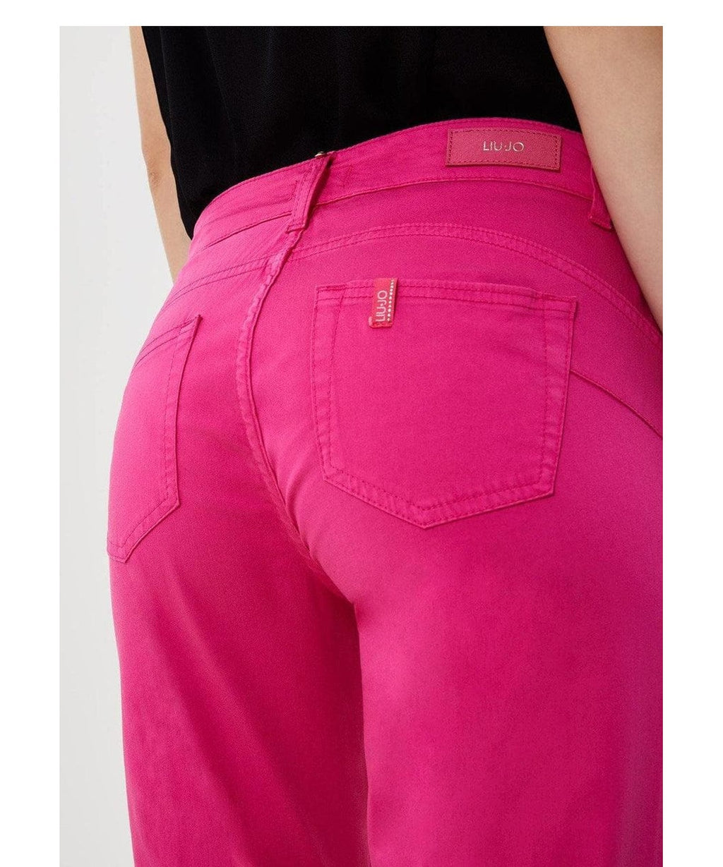 Pantalone Bottom Up in Cotone Stretch 6