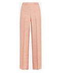 Pantalone Donna Gamba Dritta in Cady Fiammato 1