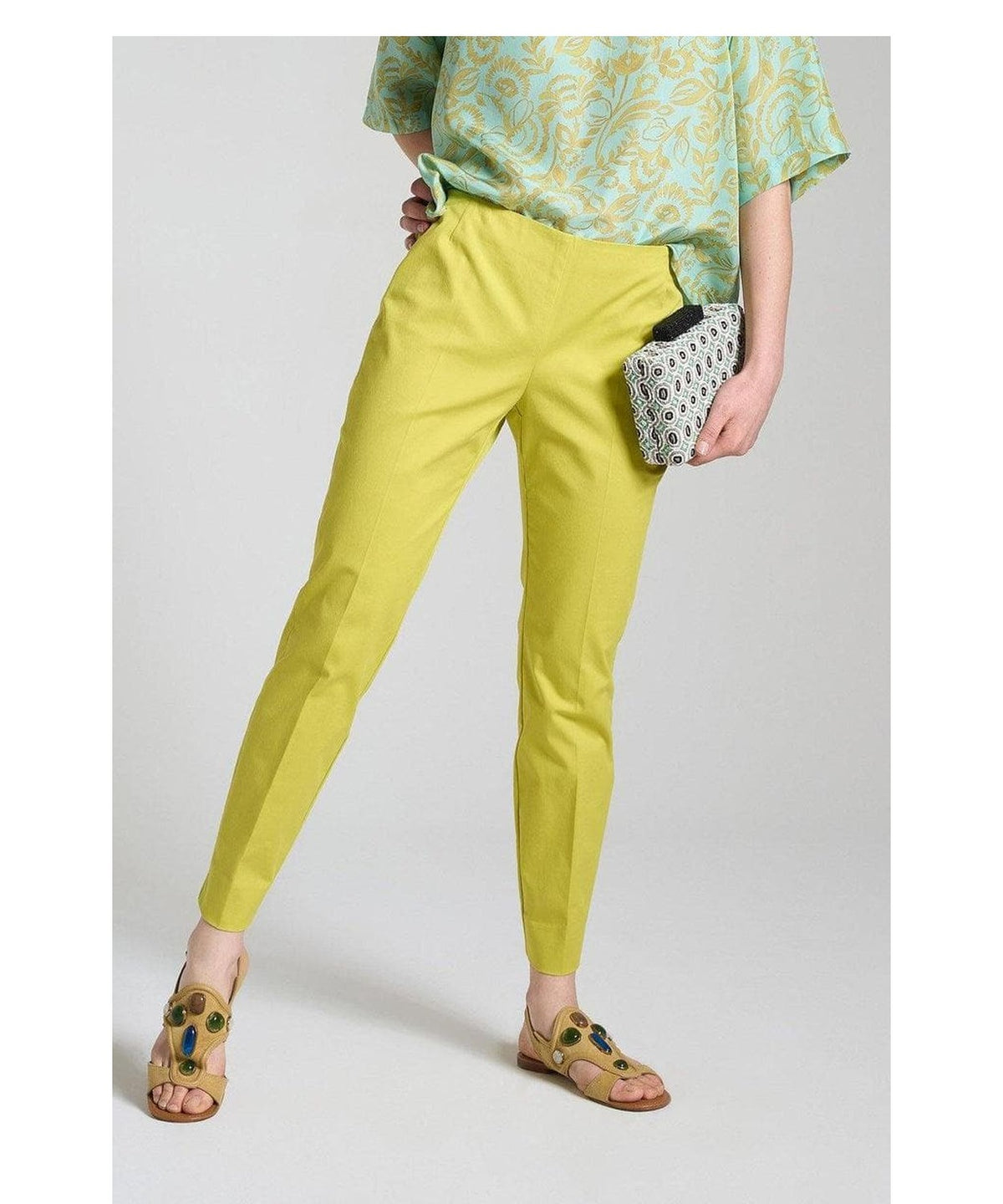 Pantalone stretch gabardine 2