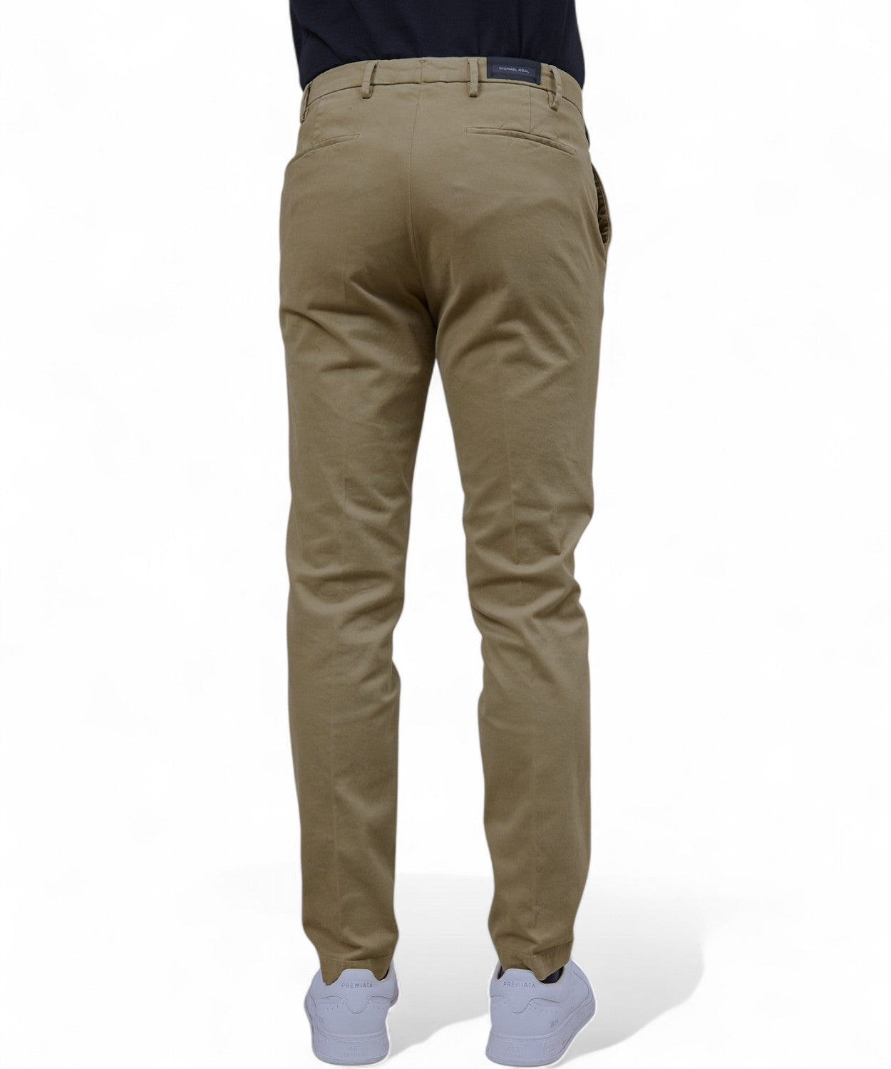 Michael Coal Brad Pantaloni Slim Fit in Cotone Stretch-Michael Coal-Pantaloni-Vittorio Citro Boutique