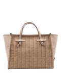 Sac d'été Gianni Chiarini Miss Marcella 32 en paille et daim