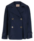 Trench court Twinset femme en coton élégant