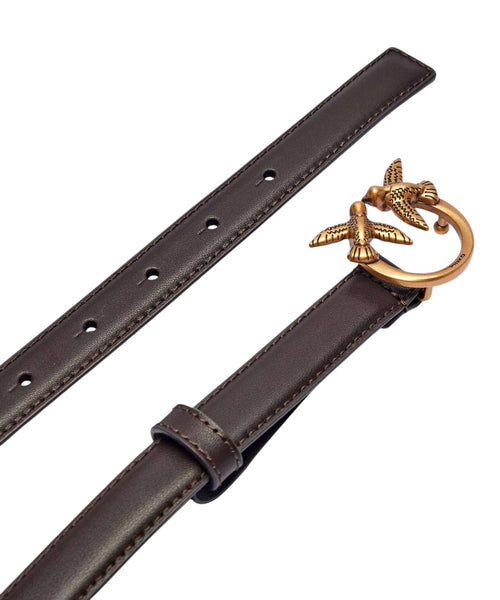 Cintura in Pelle H2 Pinko Donna con Logo