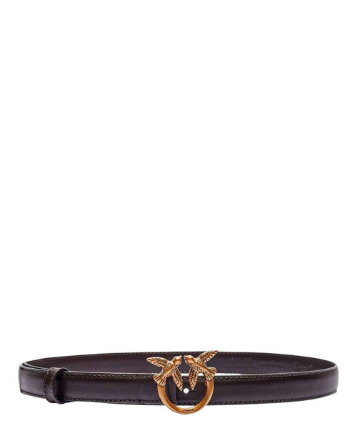Cintura in Pelle H2 Pinko Donna con Logo