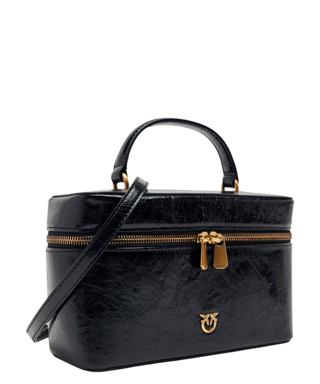 Sac Vanity Pinko Love Birds en cuir