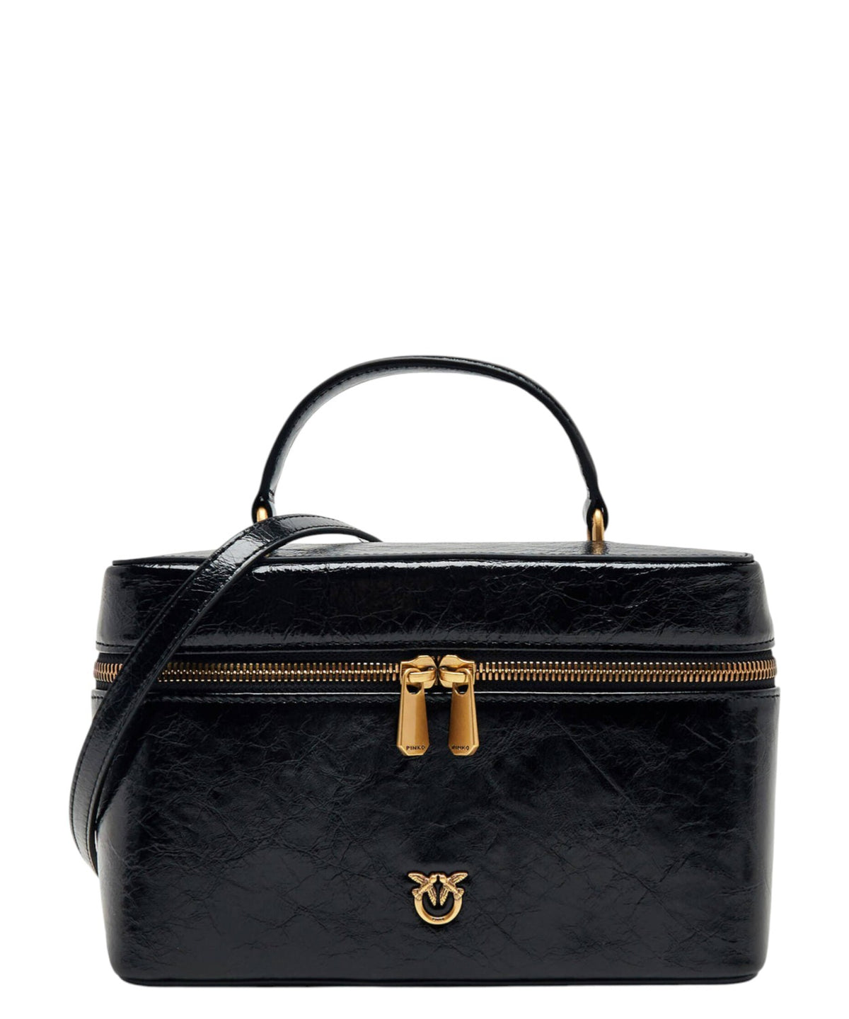Sac Vanity Pinko Love Birds en cuir
