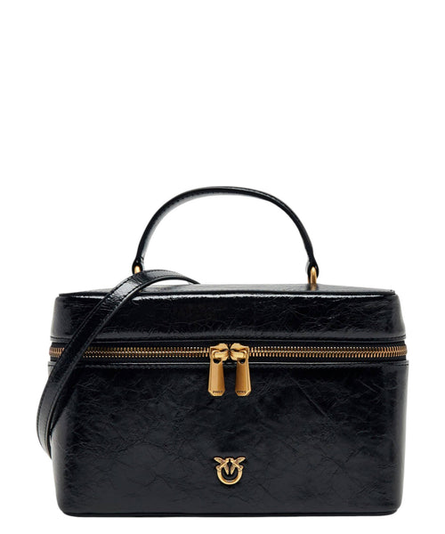 Sac Vanity Pinko Love Birds en cuir