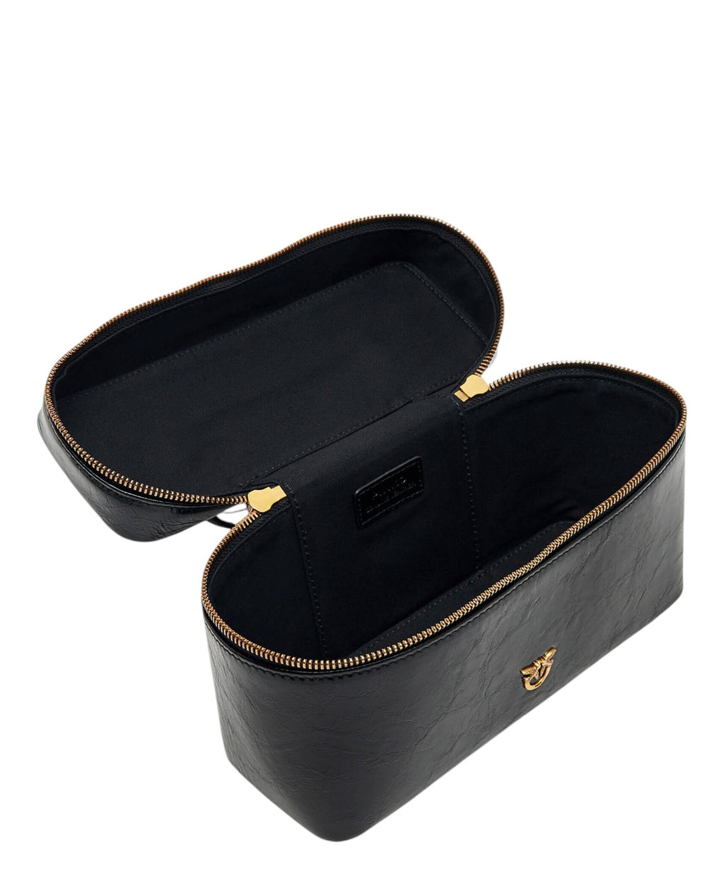 Sac Vanity Pinko Love Birds en cuir