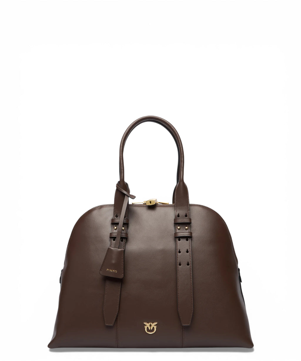 Sac Bowling Medium Pinko avec fermeture éclair