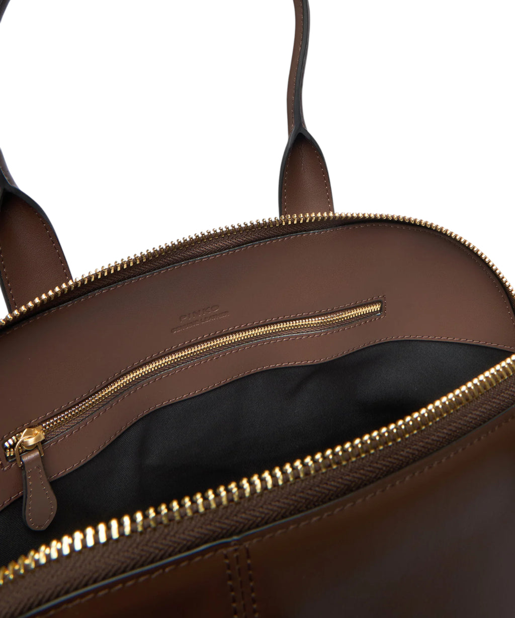 Sac Bowling Medium Pinko avec fermeture éclair