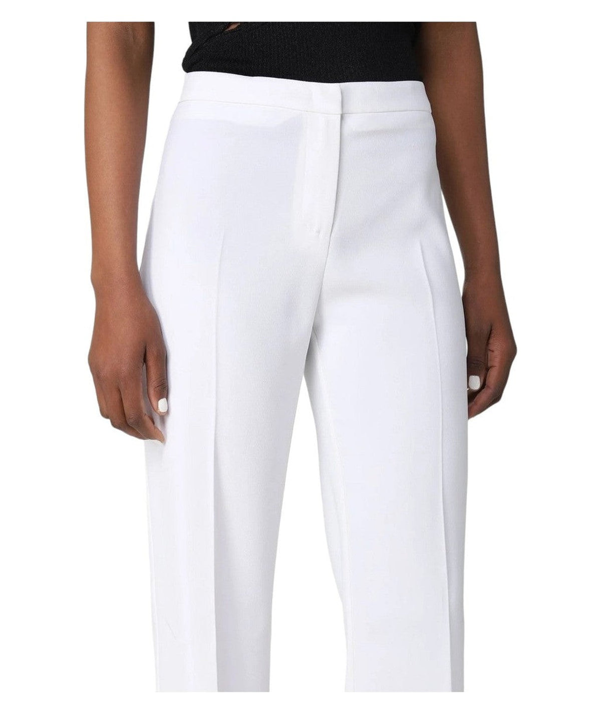Pantaloni Hulka Flare-Fit in Crêpe-Pinko-Pantaloni-Vittorio Citro Boutique