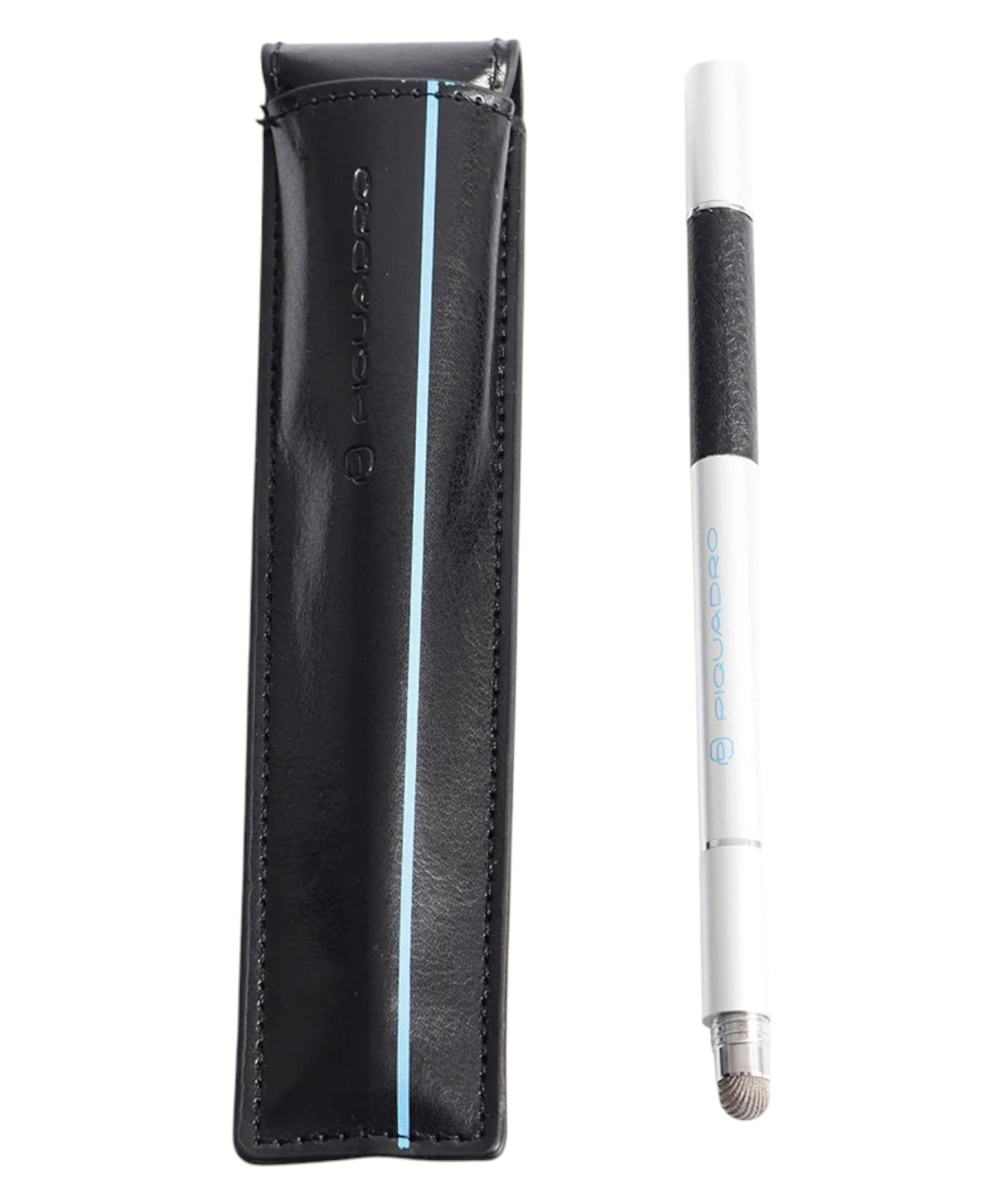 Penna 3 Funzioni Piquadro in Alluminio e Pelle-Piquadro-Accessori-Vittorio Citro Boutique