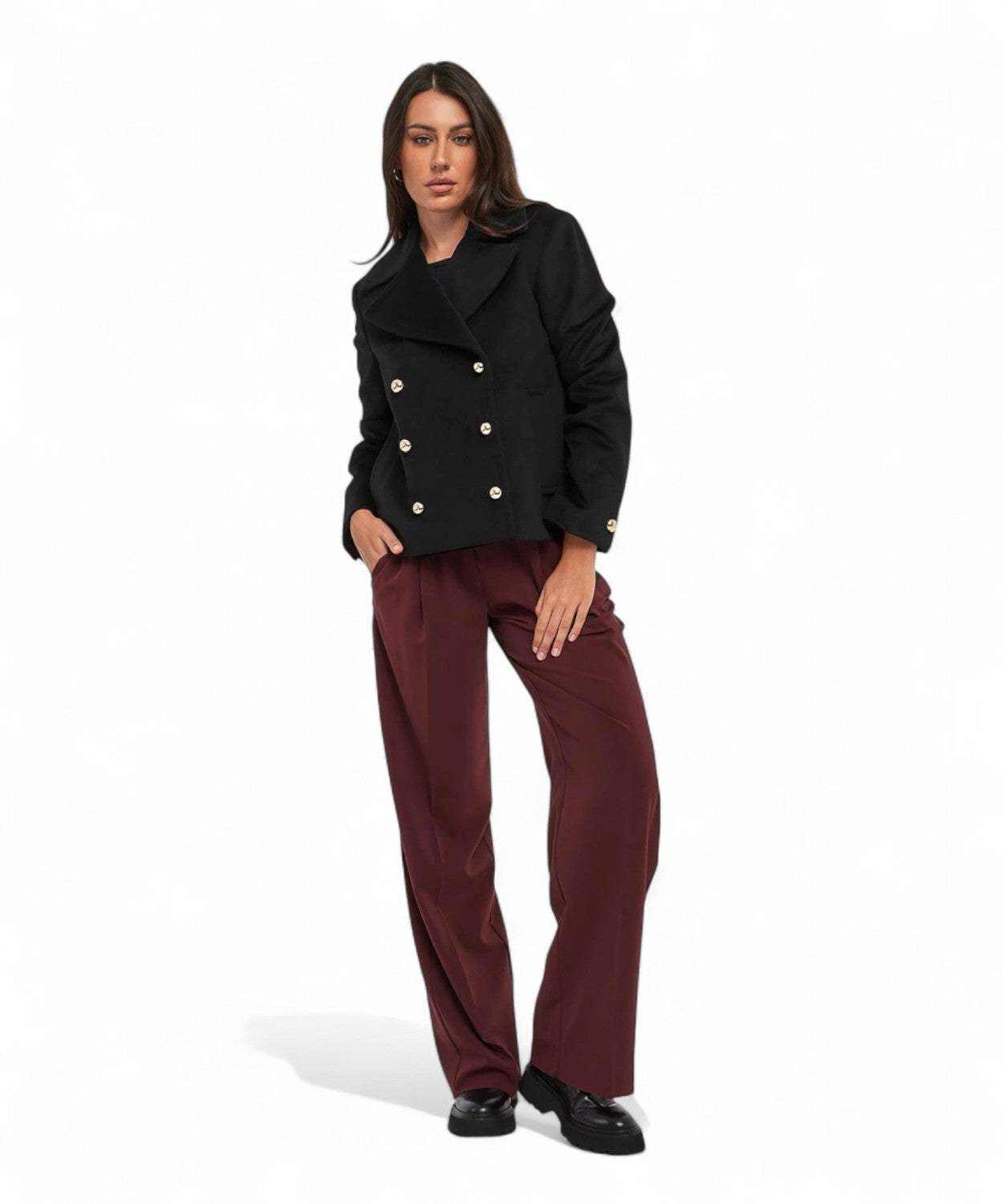 Marella Cappotto LAGO in Lana e Cashmere-Marella-Cappotti-Vittorio Citro Boutique