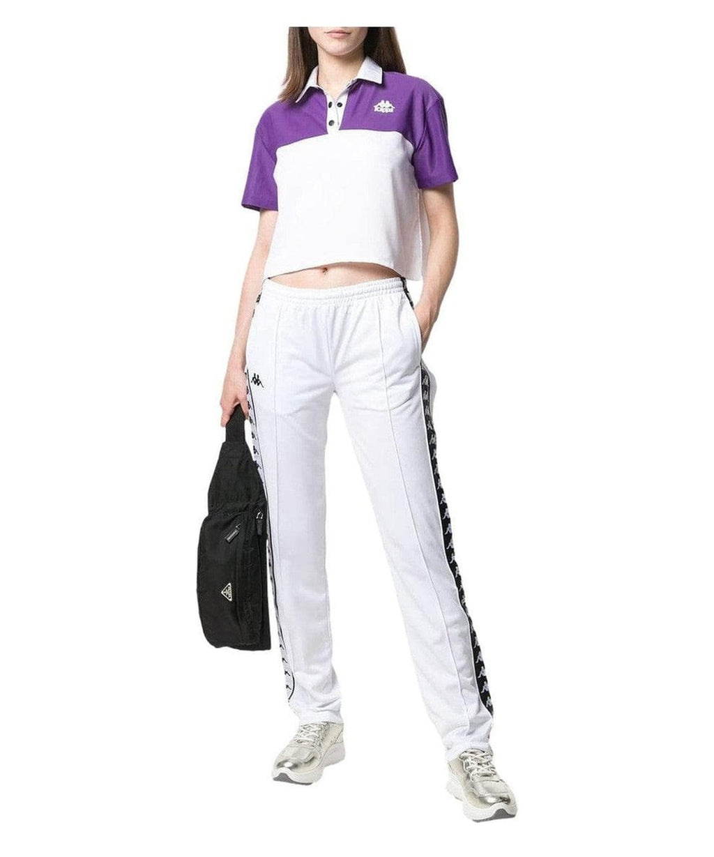 Polo donna in tessuto con  banda baty 5