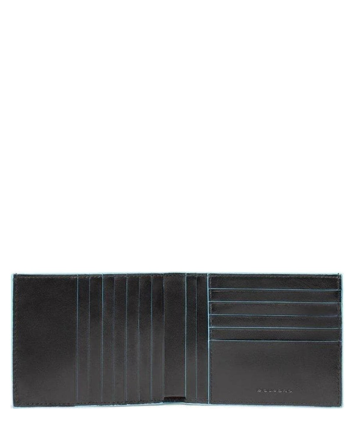 Portafoglio uomo con 12 porta carte di creditorosso blue square 1