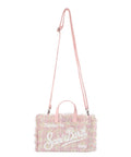 Sac pour téléphone en tweed et lurex