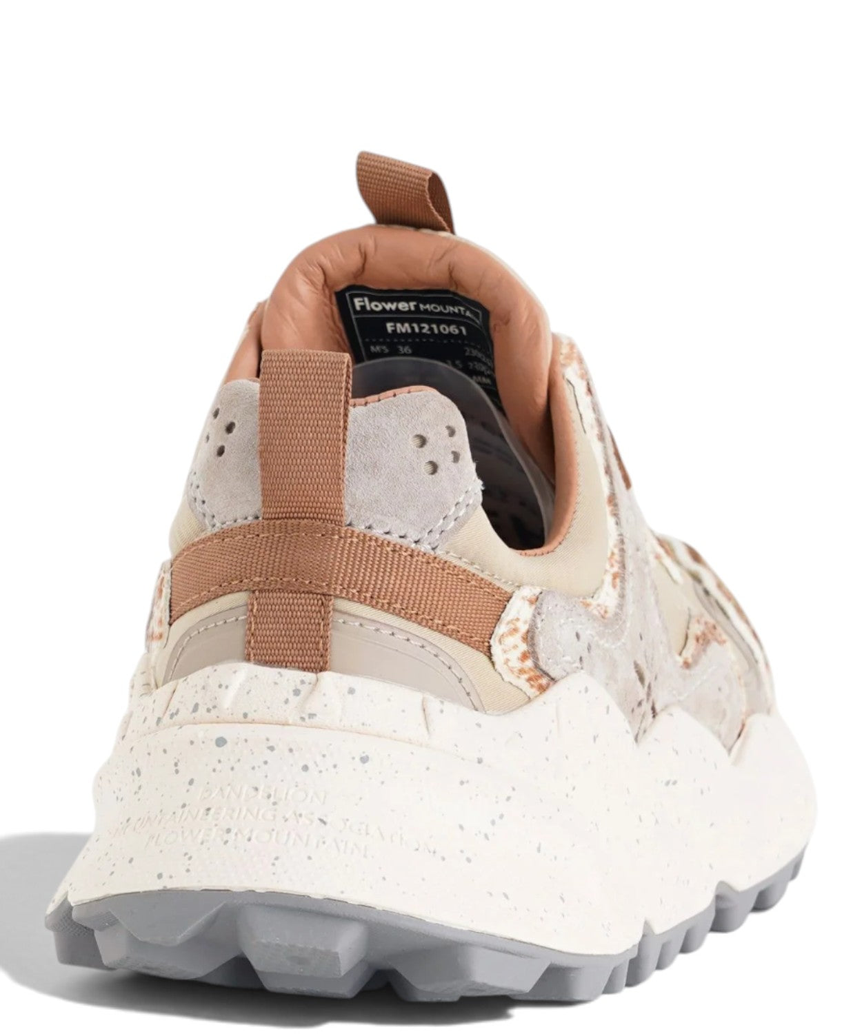 Sneakers Flower Mountain Rulis Uni con pony hair
