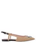Slingback Coccinelle C-Me Ragno avec bout et talon bas