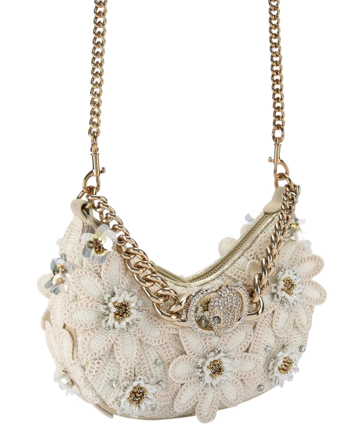 Borsa hobo Kurt Geiger Small Chelsea in crochet