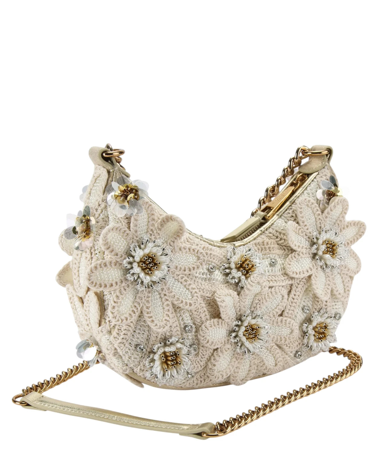 Borsa hobo Kurt Geiger Small Chelsea in crochet