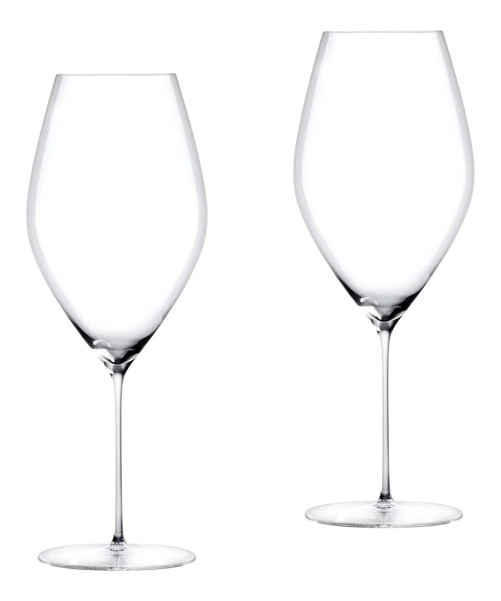 Set 2 calici da vino rosso Stem Zero Grace NUDE in cristallo senza piombo